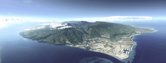 L’histoire de l’édification de la barrière corallienne sur la côte ouest de La Réunion