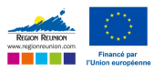 Logo Region Reunio Finance par l'europe
